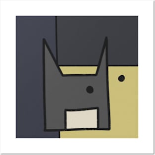 Abstract Batman Posters and Art